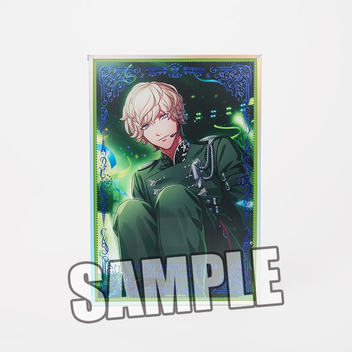 (Goods - Art Board) Uta no Prince-sama LIVE EMOTION Birthday Foil Embossed Acrylic Art Board Stage for Myself Ver. - Shion Amakusa [animate Exclusive]