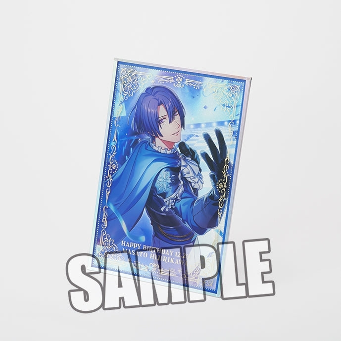 (Goods - Art Board) Uta no Prince-sama LIVE EMOTION Birthday Foil Embossed Acrylic Art Board Stage for Myself Ver. - Masato Hijirikawa [animate Exclusive]