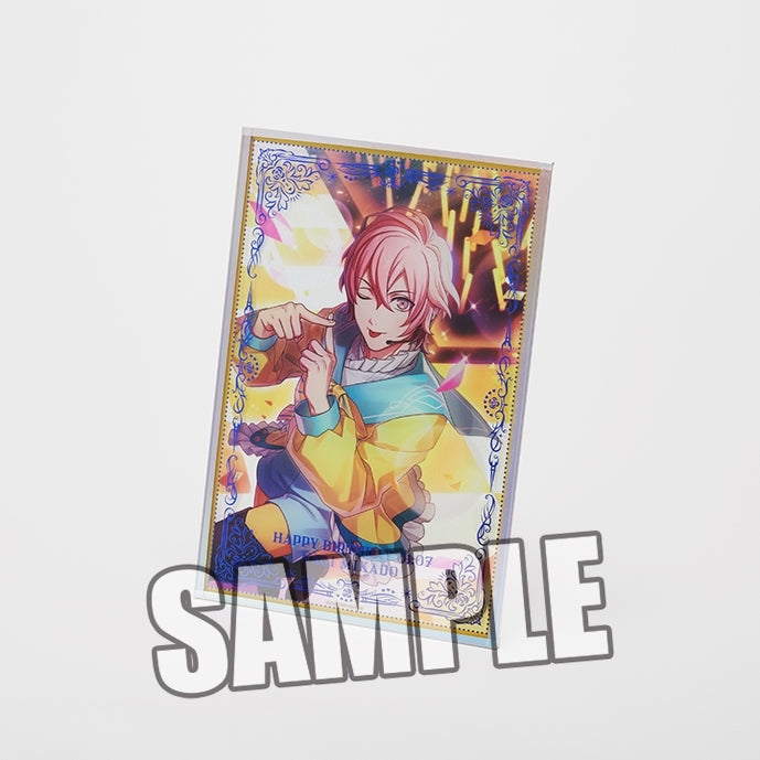 (Goods - Art Board) Uta no Prince-sama LIVE EMOTION Birthday Foil Embossed Acrylic Art Board Stage for Myself Ver. - Nagi Mikado [animate Exclusive]