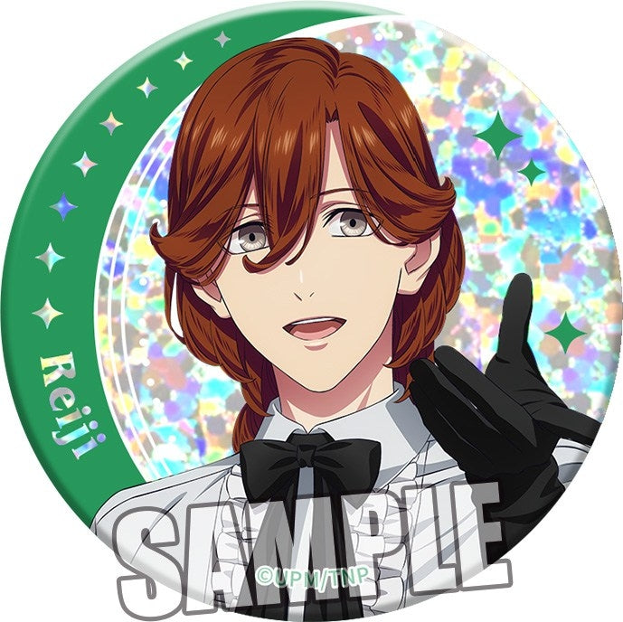 (1BOX=12)(Goods - Badge) Uta no Prince-sama the Movie TABOO NIGHT XXXX Trading Holographic Button Badge Idol Song Ver.