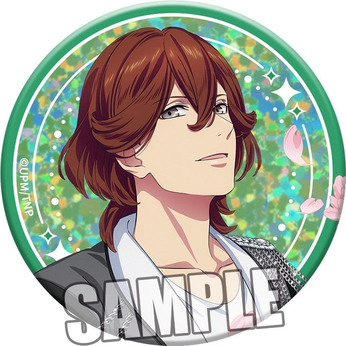 (1BOX=12)(Goods - Badge) Uta no Prince-sama the Movie TABOO NIGHT XXXX Trading Holographic Button Badge Idol Song Ver.
