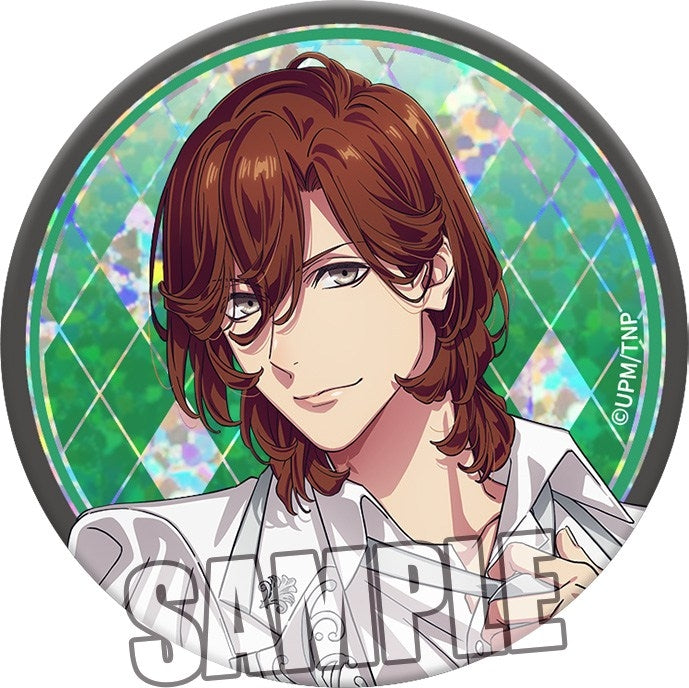 (1BOX=12)(Goods - Badge) Uta no Prince-sama the Movie TABOO NIGHT XXXX Trading Holographic Button Badge Idol Song Ver.