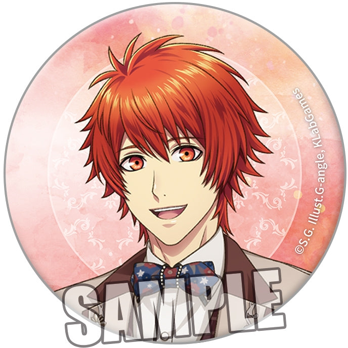(1BOX=12)(Goods - Badge) Uta no Prince-sama Trading Button Badge Shining Birthday Acoustic Album Ver. [animate Exclusive]