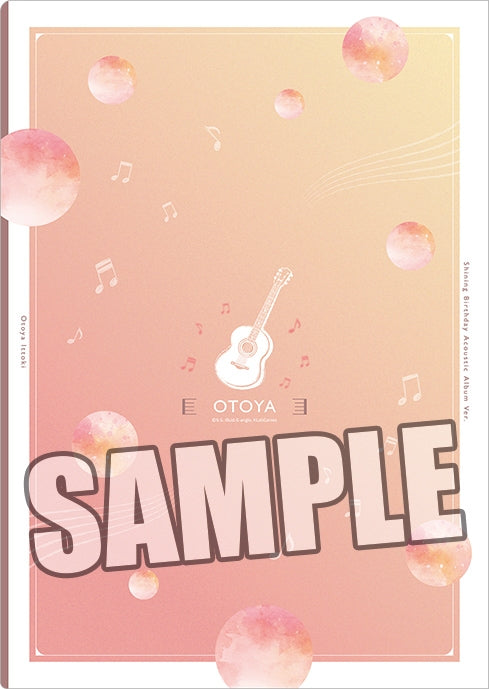 (Goods - Clear File) Uta no Prince-sama Clear File Shining Birthday Acoustic Album Ver. - Otoya Ittoki [animate Exclusive]