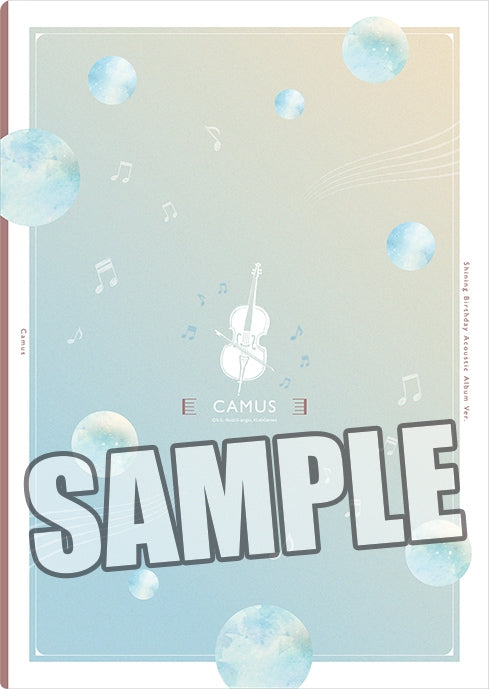 (Goods - Clear File) Uta no Prince-sama Clear File Shining Birthday Acoustic Album Ver. - Camus  [animate Exclusive]