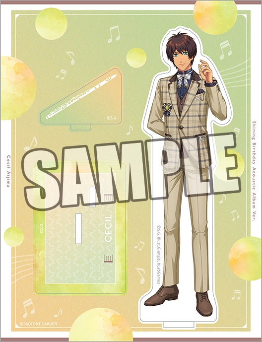 (Goods - Acrylic Stand) Uta no Prince-sama Acrylic Stand Shining Birthday Acoustic Album Ver. - Cecil Aijima [animate Exclusive]