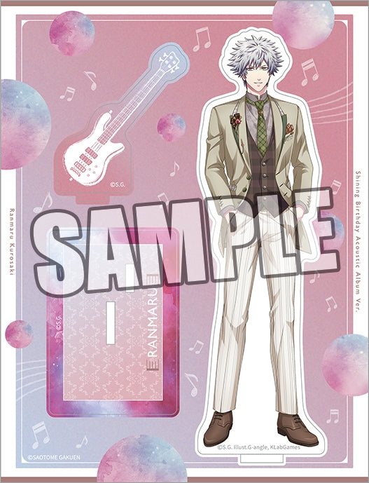 (Goods - Acrylic Stand) Uta no Prince-sama Acrylic Stand Shining Birthday Acoustic Album Ver. - Ranmaru Kurosaki [animate Exclusive]