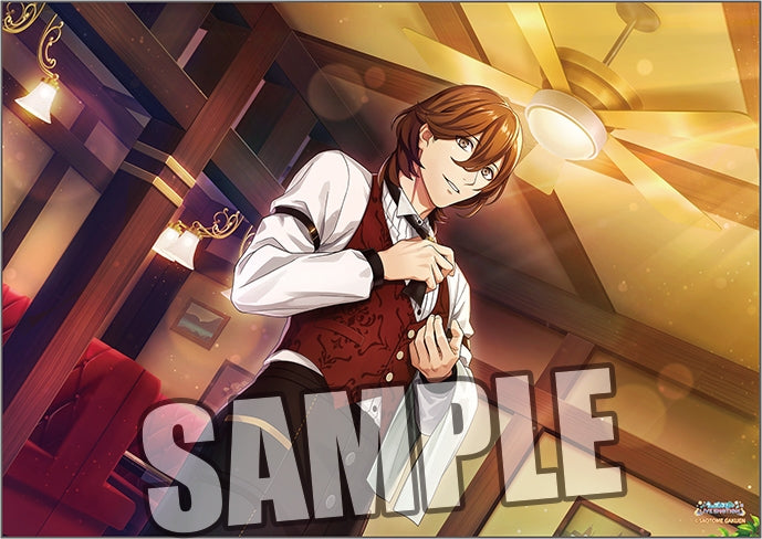 (Goods - Poster) Uta no Prince-sama LIVE EMOTION B3 Size Fabric Poster Special Selection Extra Ver. - Reiji Kotobuki [animate Exclusive]