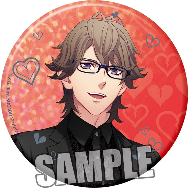 (Goods - Badge) Uta no Prince-sama BIG Holographic Button Badge Dramatic 365 days Ver. - Eiichi Otori