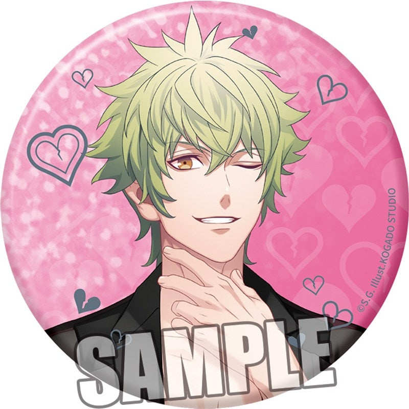 (Goods - Badge) Uta no Prince-sama BIG Holographic Button Badge Dramatic 365 days Ver. - Yamato Hyuga
