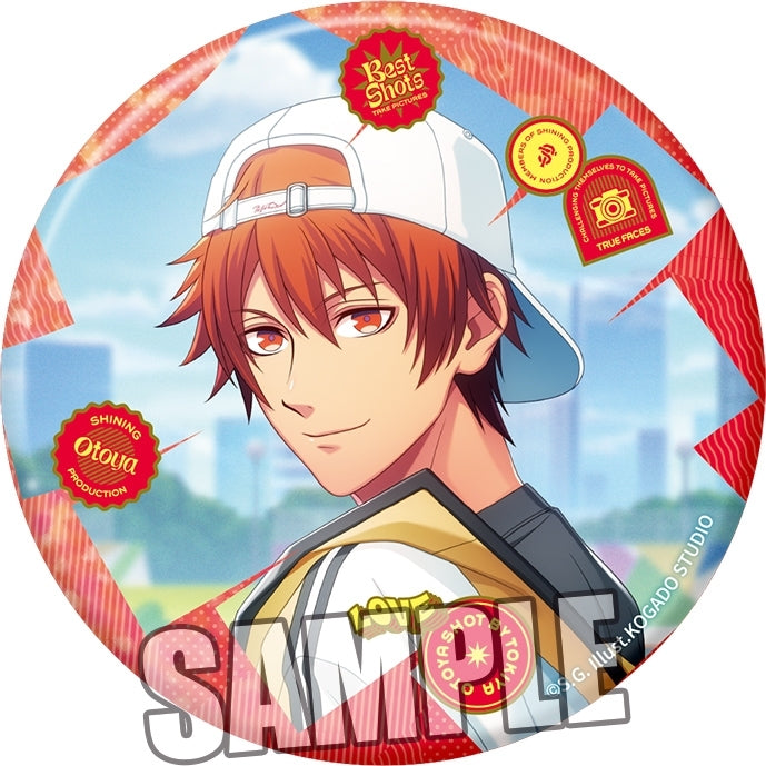 (Goods - Badge) Uta no Prince-sama BIG Holographic Button Badge Best Shots from Everyday Life Ver. - Otoya Ittoki