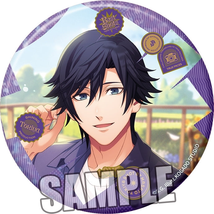 (Goods - Badge) Uta no Prince-sama BIG Holographic Button Badge Best Shots from Everyday Life Ver. - Tokiya Ichinose