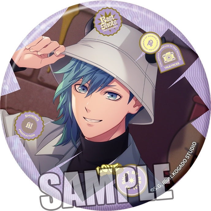 (Goods - Badge) Uta no Prince-sama BIG Holographic Button Badge Best Shots from Everyday Life Ver. - Ai Mikaze