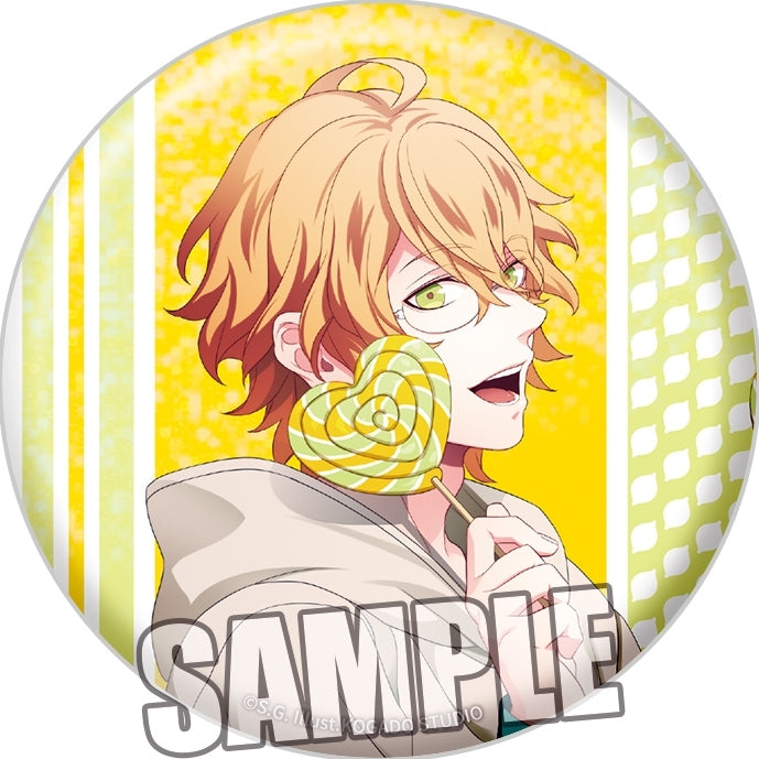 (Goods - Badge) Uta no Prince-sama BIG Holographic Button Badge Love Pop Candy Ver. - Natsuki Shinomiya