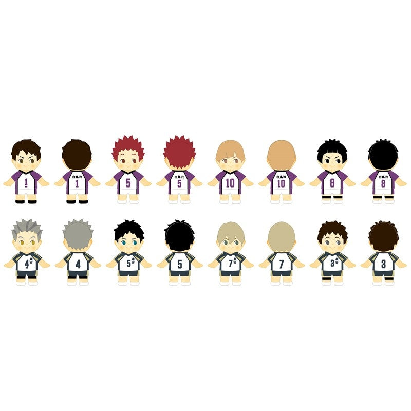 (1BOX=8)(Goods - Mascot) Haikyu!! Trading Costume Kewpie (Uniform) Vol. 3 (8 Types)