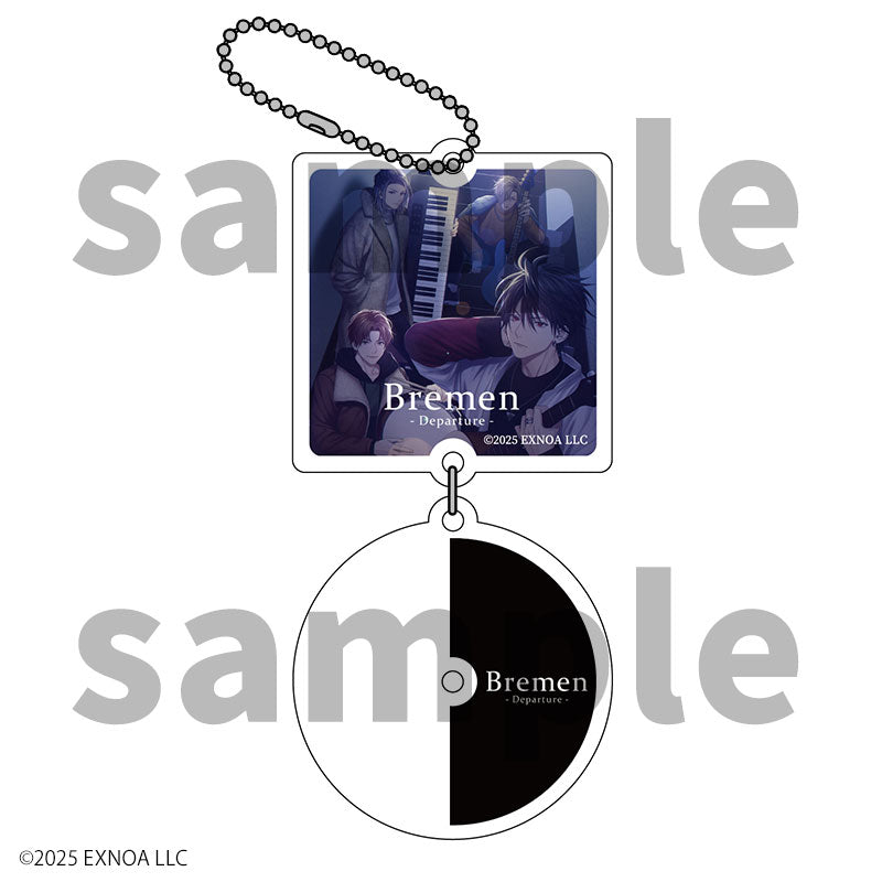 (Goods - Keychain) Bremen 5th Anniversary CD Style Two-Piece Keychain Bremen -Departure-