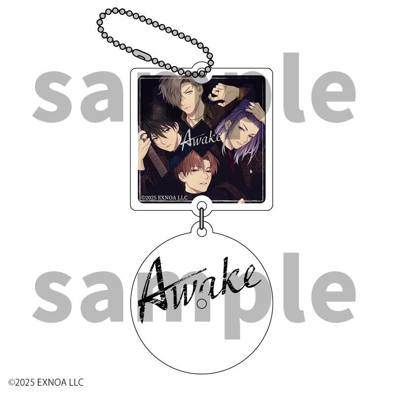 (Goods - Keychain) Bremen 5th Anniversary CD Style Two-Piece Keychain Bremen/Awake