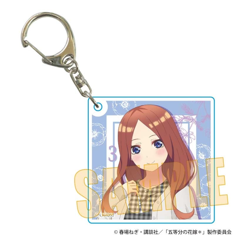 (Goods - Keychain) The Quintessential Quintuplets＊ Acrylic Keychain Miku Nakano Still Together 5 Years Later ver. (animate Advance Sales)