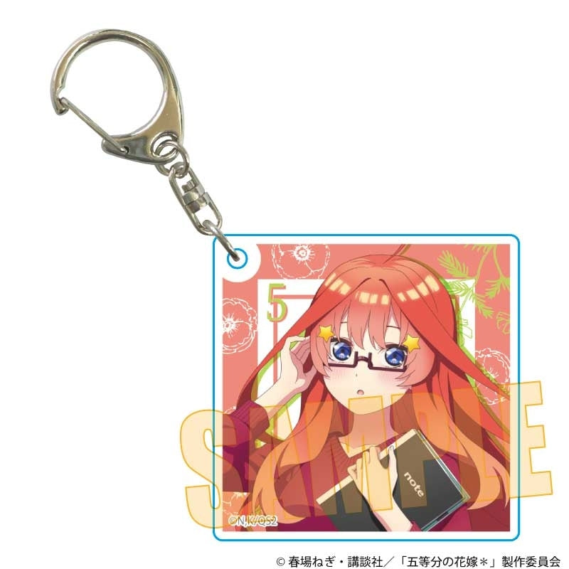 (Goods - Keychain) The Quintessential Quintuplets＊ Acrylic Keychain Itsuki Nakano Still Together 5 Years Later ver. (animate Advance Sales)
