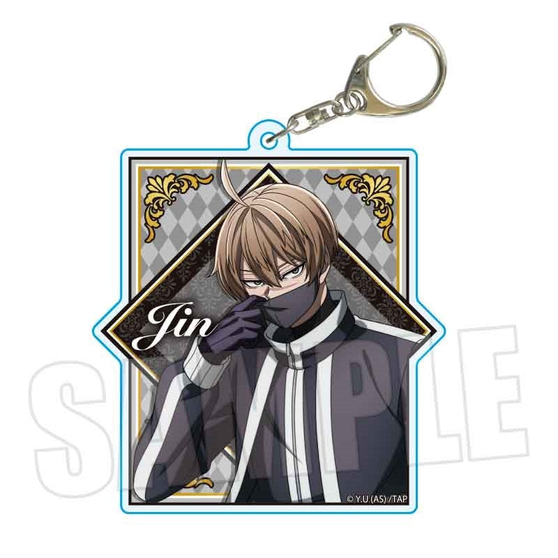 (Goods - Keychain) Tougen Anki ChoiDeka (A Little Big) Acrylic Keychain Jin Kougasaki (Throne)