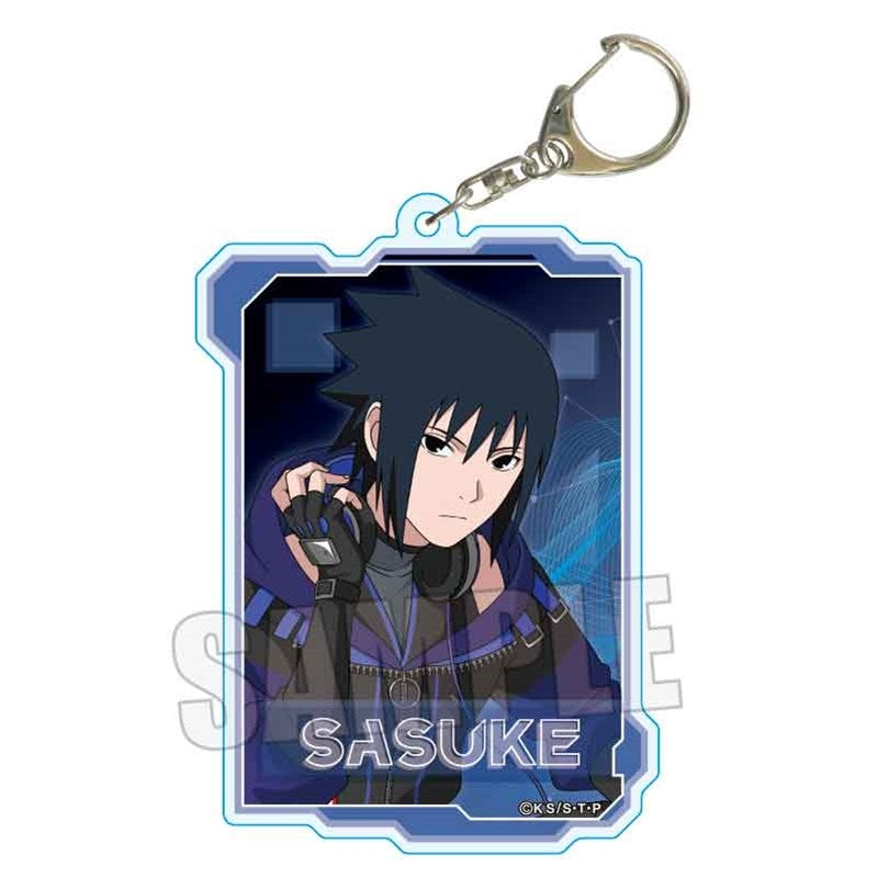 (Goods - Keychain) NARUTO Shippuden ChoiDeka Acrylic Keychain Sasuke Uchiha (Cyber Style)