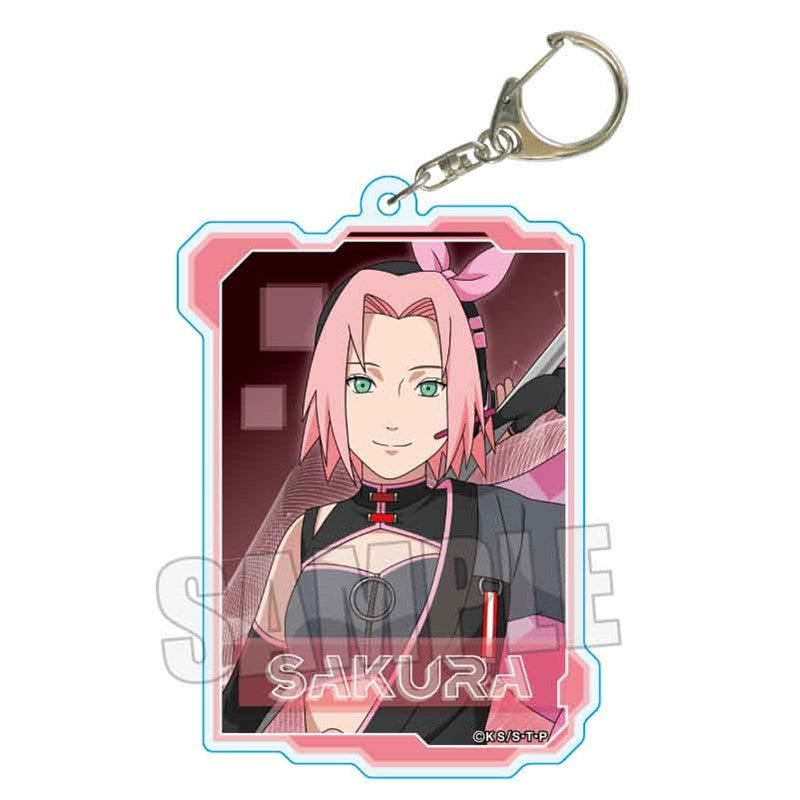 (Goods - Keychain) NARUTO Shippuden ChoiDeka Acrylic Keychain Sakura Haruno (Cyber Style)