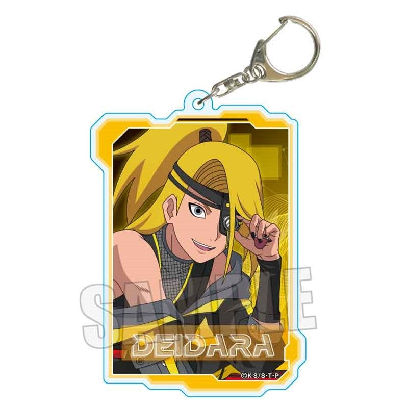 (Goods - Keychain) NARUTO Shippuden ChoiDeka Acrylic Keychain Deidara (Cyber Style)