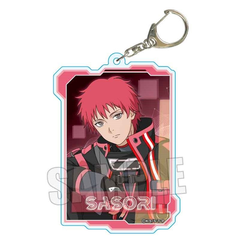 (Goods - Keychain) NARUTO Shippuden ChoiDeka Acrylic Keychain Sasori (Cyber Style)