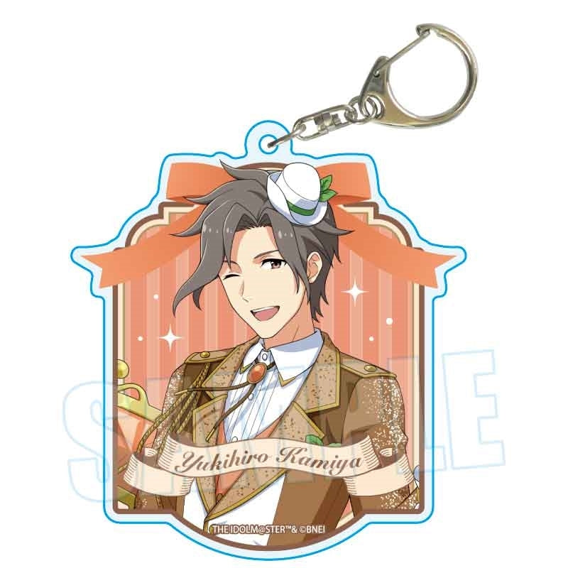 (Goods - Keychain) THE IDOLM@STER SideM ChoiDeka (A Little Big) Acrylic Keychain Yukihiro Kamiya Dolce Style ver. (animate Advance Sales)