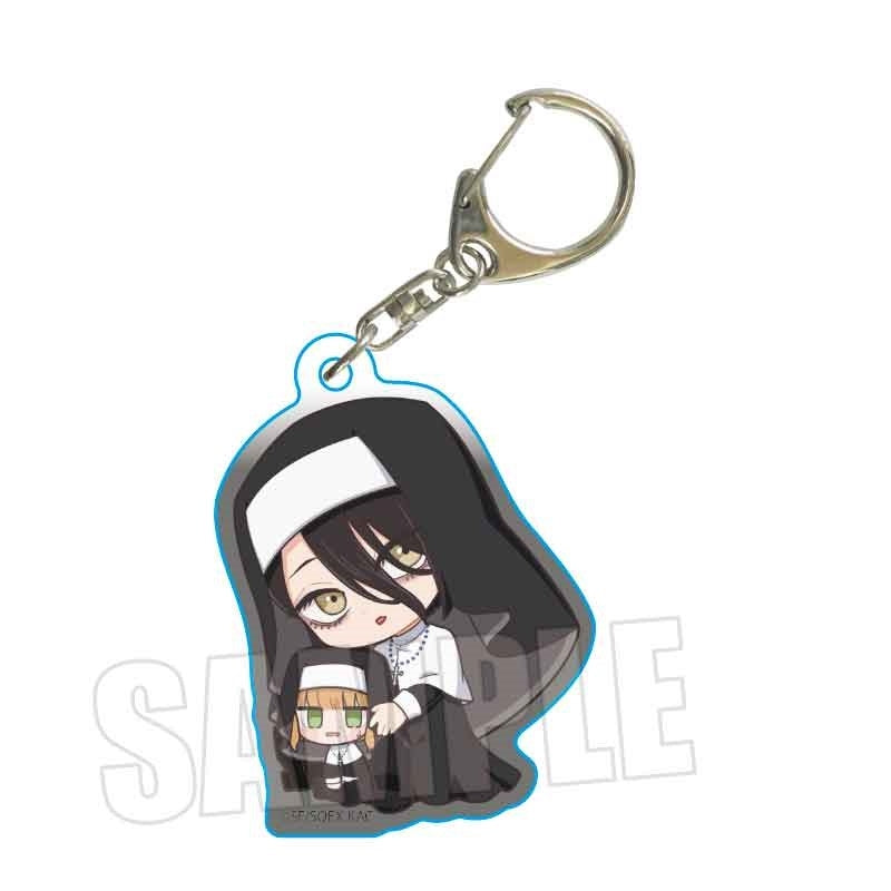 (Goods - Keychain) TV Anime - My Dress-Up Darling Season 2 Gyugyutto Acrylic Keychain Part 2 Marin (Rose)