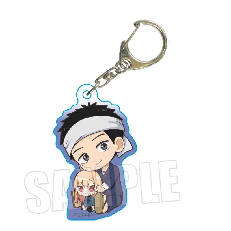 (Goods - Keychain) TV Anime - My Dress-Up Darling Season 2 Gyugyutto Acrylic Keychain Part 2 Wakana Gojo