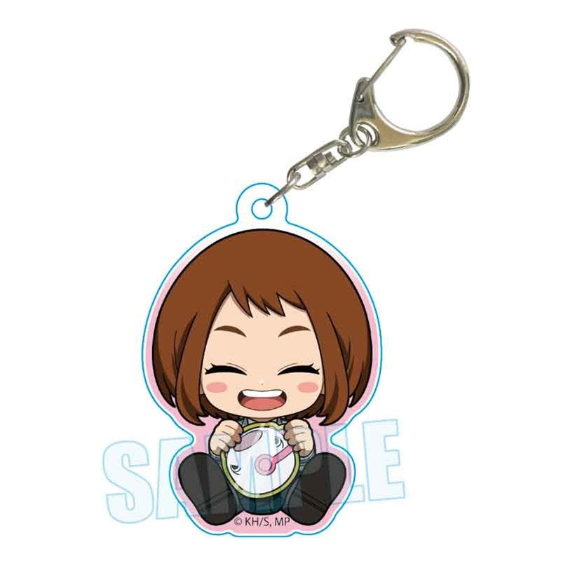 (Goods - Key Chain) My Hero Academia Gyugyutto Acrylic Key Chain FINAL SEASON ver. Ochaco Uraraka