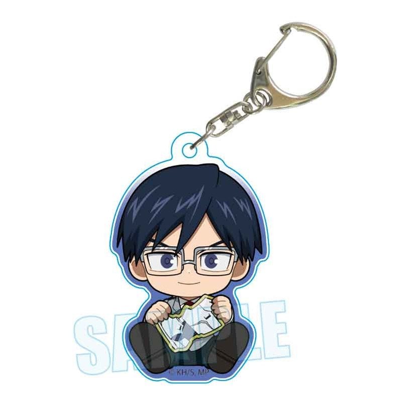 (Goods - Key Chain) My Hero Academia Gyugyutto Acrylic Key Chain FINAL SEASON ver. Tenya Iida