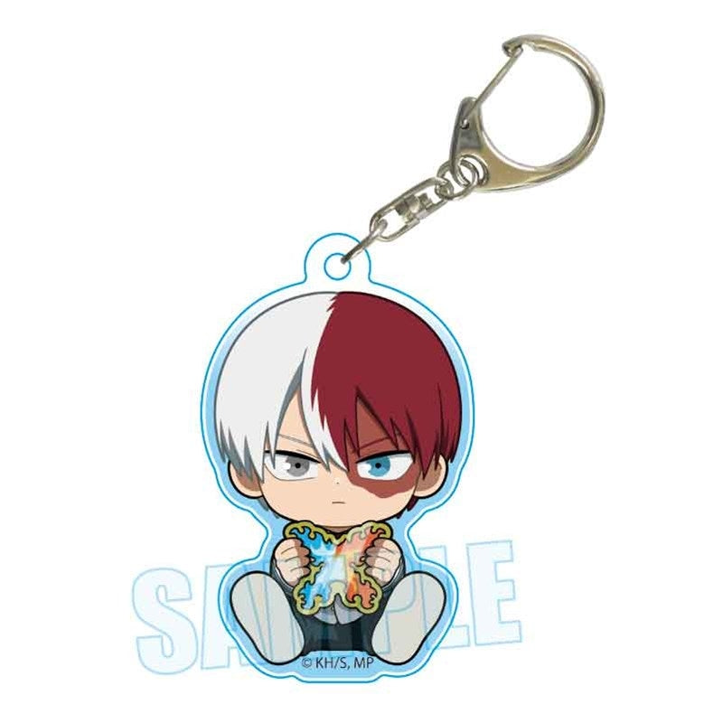 (Goods - Key Chain) My Hero Academia Gyugyutto Acrylic Key Chain FINAL SEASON ver. Shoto Todoroki