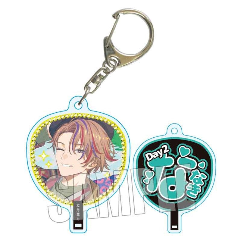 (Goods - Keychain) 18TRIP Uchiwa-Fan Keychain Part3 Nanaki Nanamegi
