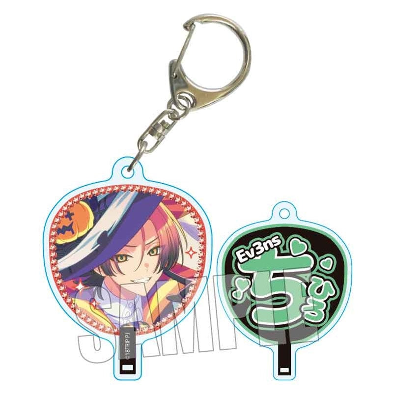 (Goods - Keychain) 18TRIP Uchiwa-Fan Keychain Part3 Chihiro Natsuyaki