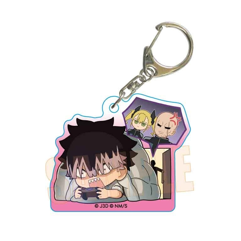 (Goods - Key Chain) Kaiju No. 8 Petit Memo! Acrylic Key Chain Gen Narumi (Game)