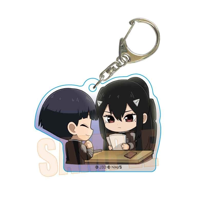 (Goods - Key Chain) Kaiju No. 8 Petit Memo! Acrylic Key Chain Mina Ashiro & Soshiro Hoshina