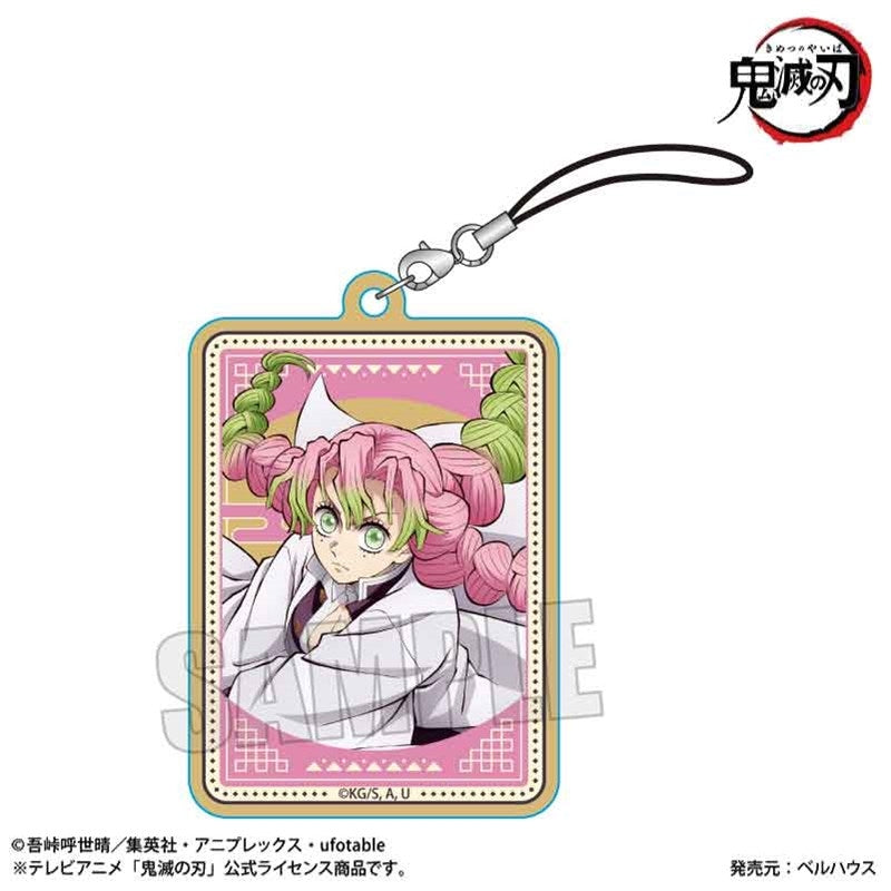 (Goods - Strap) Demon Slayer: Kimetsu no Yaiba Wooden Tag Strap Mitsuri Kanroji (Infinity Castle ver.)