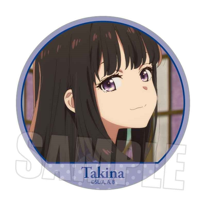 (Goods - Badge) Lycoris Recoil Memories Button Badge Takina Inoue B