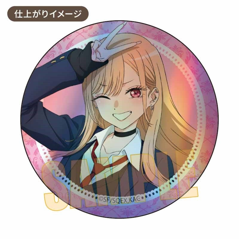 (1BOX=7)(Goods - Badge) My Dress-Up Darling Trading HolographicButton Badge