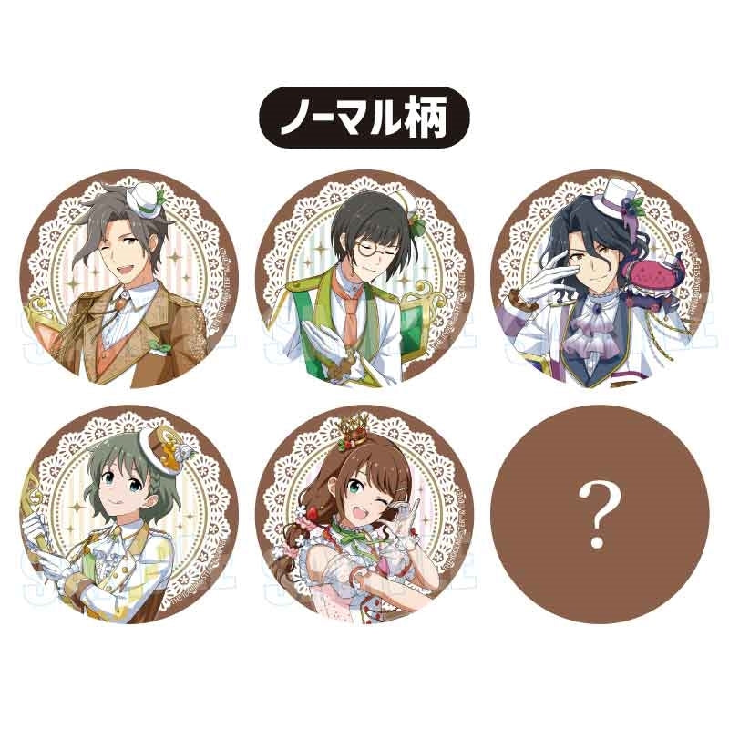 (1BOX=7)(Goods - Badge) THE IDOLM@STER SideM Trading Button Badge Dolce Style ver. (animate Advance Sales)
