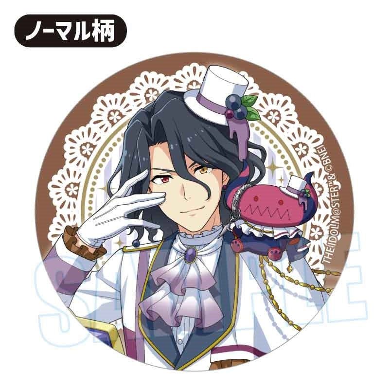 (1BOX=7)(Goods - Badge) THE IDOLM@STER SideM Trading Button Badge Dolce Style ver. (animate Advance Sales)