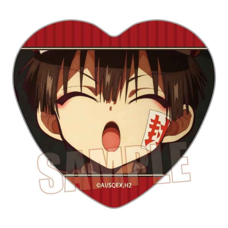 (Goods - Badge) After School Hanako-kun Memories Heart Button Badge Part 2 Hanako-kun B