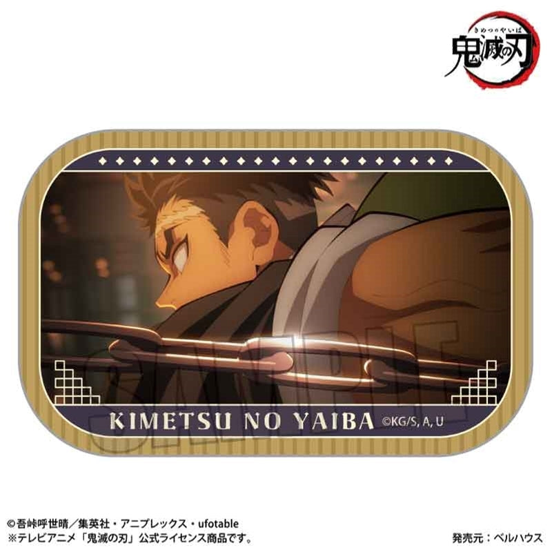 (Goods - Badge) TV Anime Demon Slayer: Kimetsu no Yaiba Memories Square Button Badge Gyomei Himejima (Infinity Castle ver.)