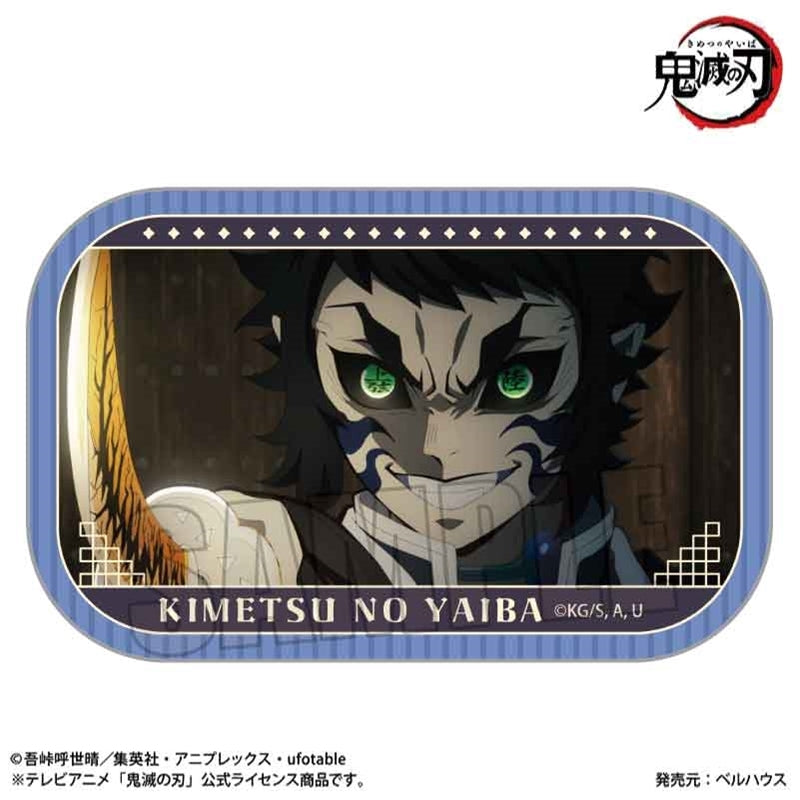 (Goods - Badge) TV Anime Demon Slayer: Kimetsu no Yaiba Memories Square Button Badge Kaigaku (Infinity Castle ver.)