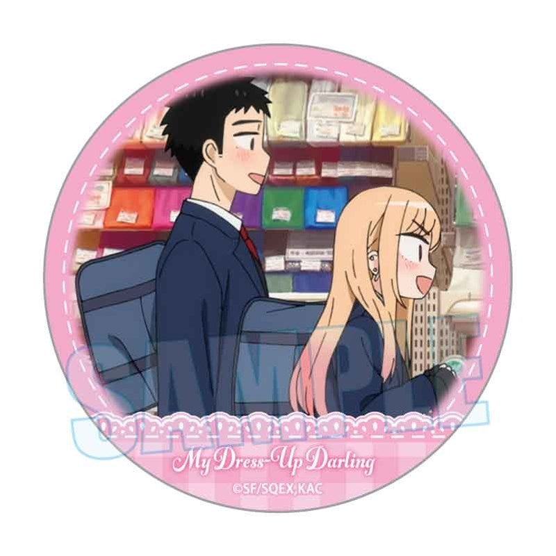 (Goods - Badge) TV Anime - My Dress-Up Darling Season 2 Memories Button Badge Marin & Gojo