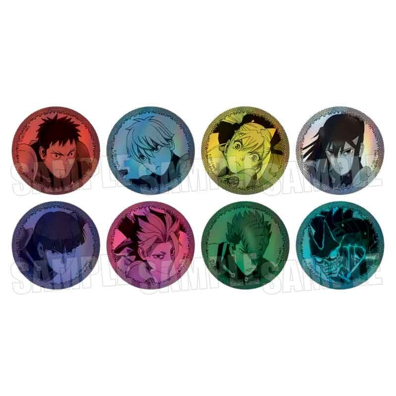 (1BOX=8)(Goods - Badge) Kaiju No. 8 Trading HolographicButton Badge