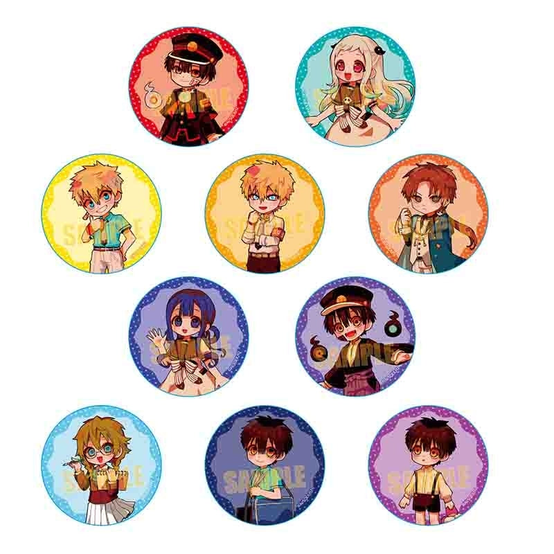(1BOX=10)(Goods - Badge) Toilet-Bound Hanako-Kun 2 Trading Button Badge Tekutoko