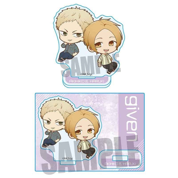 (Goods - Stand Pop) Given The Movie Hiiragi mix Pukasshu Mini Stand Haruki Nakayama & Akihiko Kaji